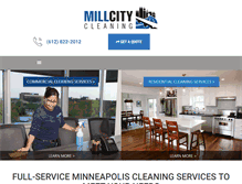 Tablet Screenshot of millcitycleaning.com